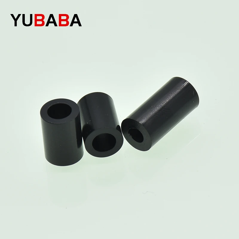 50pcs M3 M4 ABS Rround spacer standoff White Nylon Non-Threaded Spacer Round Hollow Standoff Washer For M3-8 Screw bolt