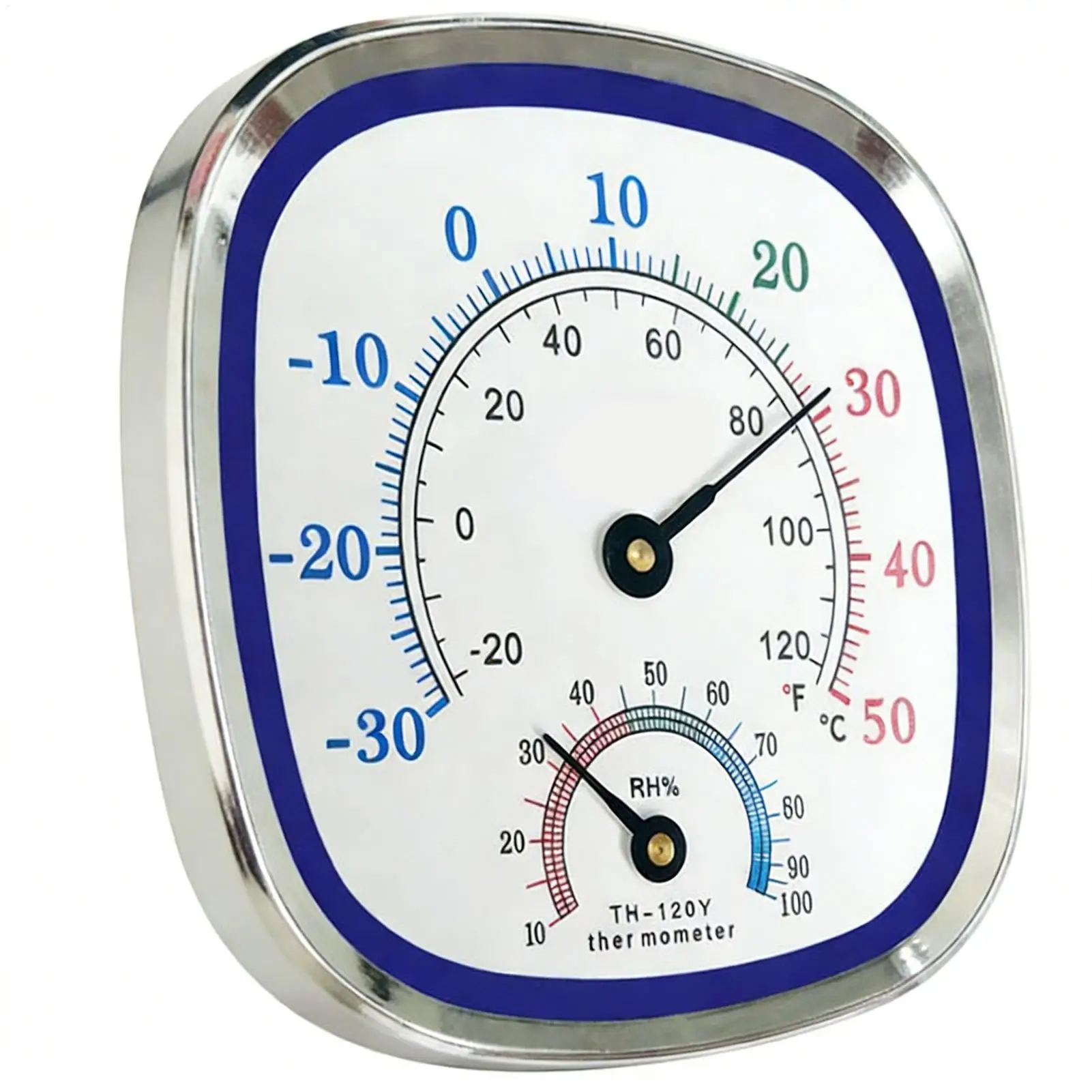 Medidor de temperatura interior para el hogar, medidor de humedad 2 en 1, termómetro Celsius/Fahrenheit e higrómetro para el hogar, oficina, biblioteca