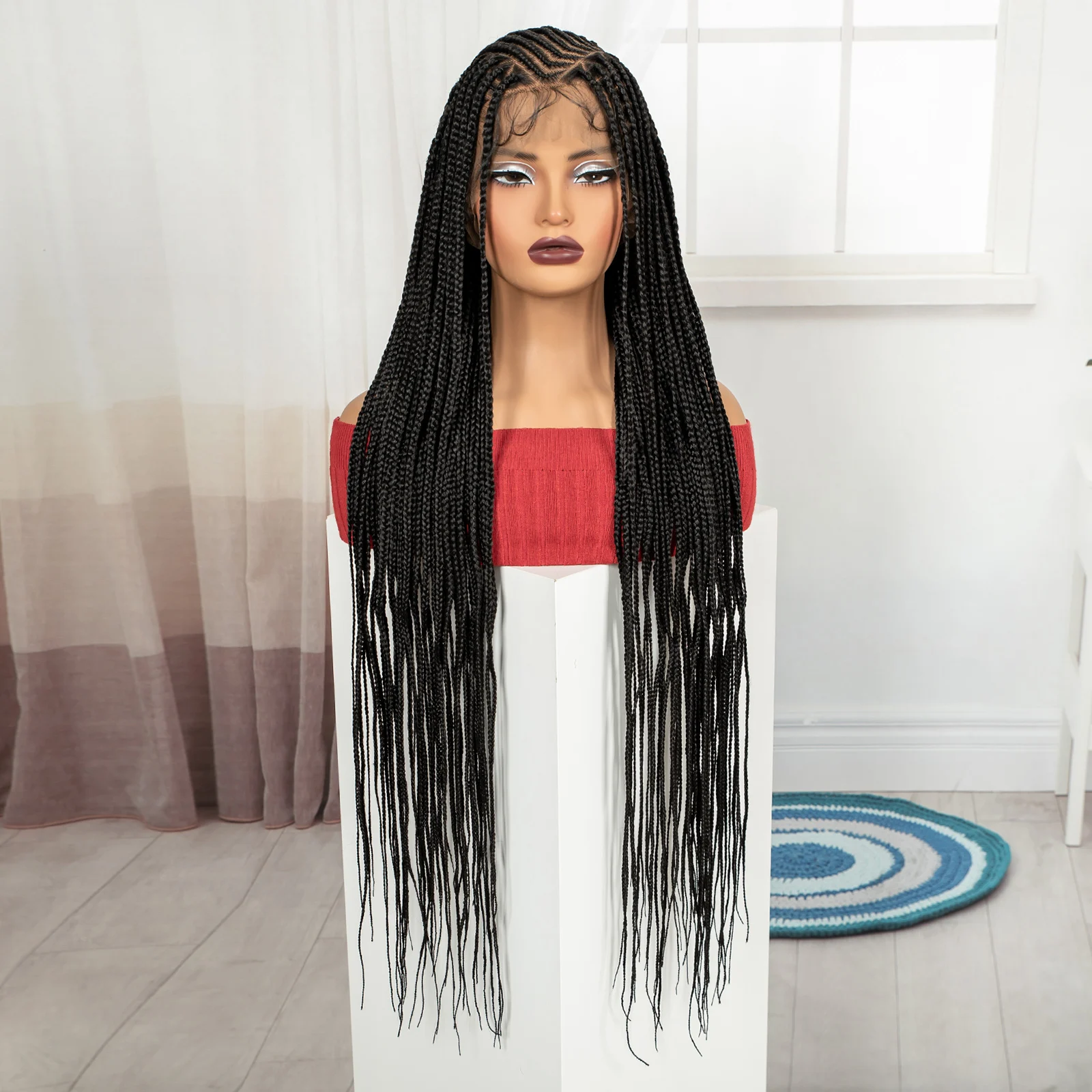 Thumbnail 4 - #82 Lace Braided Wigs List of Top Picks