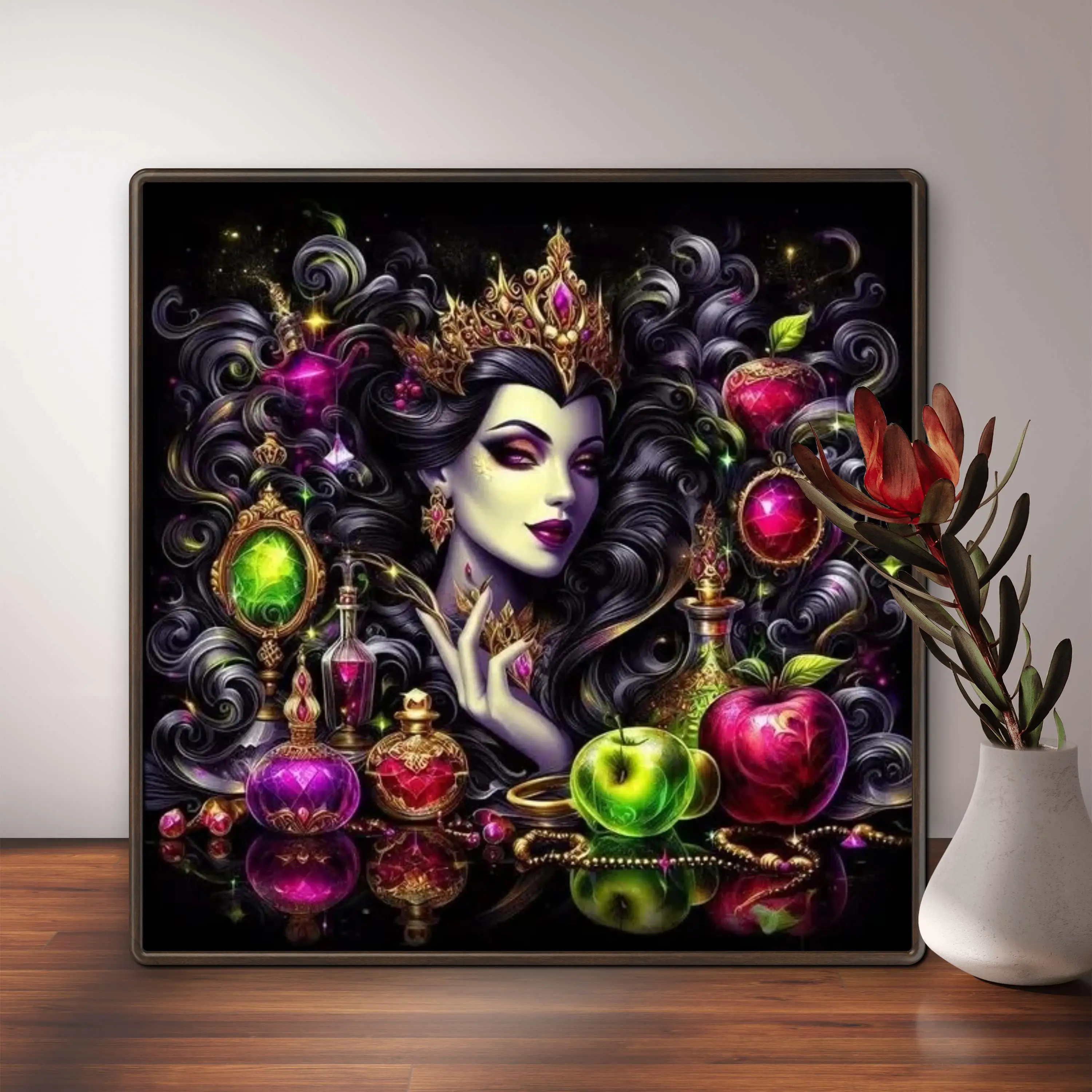 Disney Villains Diamond Painting 2024 New Drill Kits Cartoon Ursula Maleficent DIY Mosaic Art Picture Embroidery Home Decoration