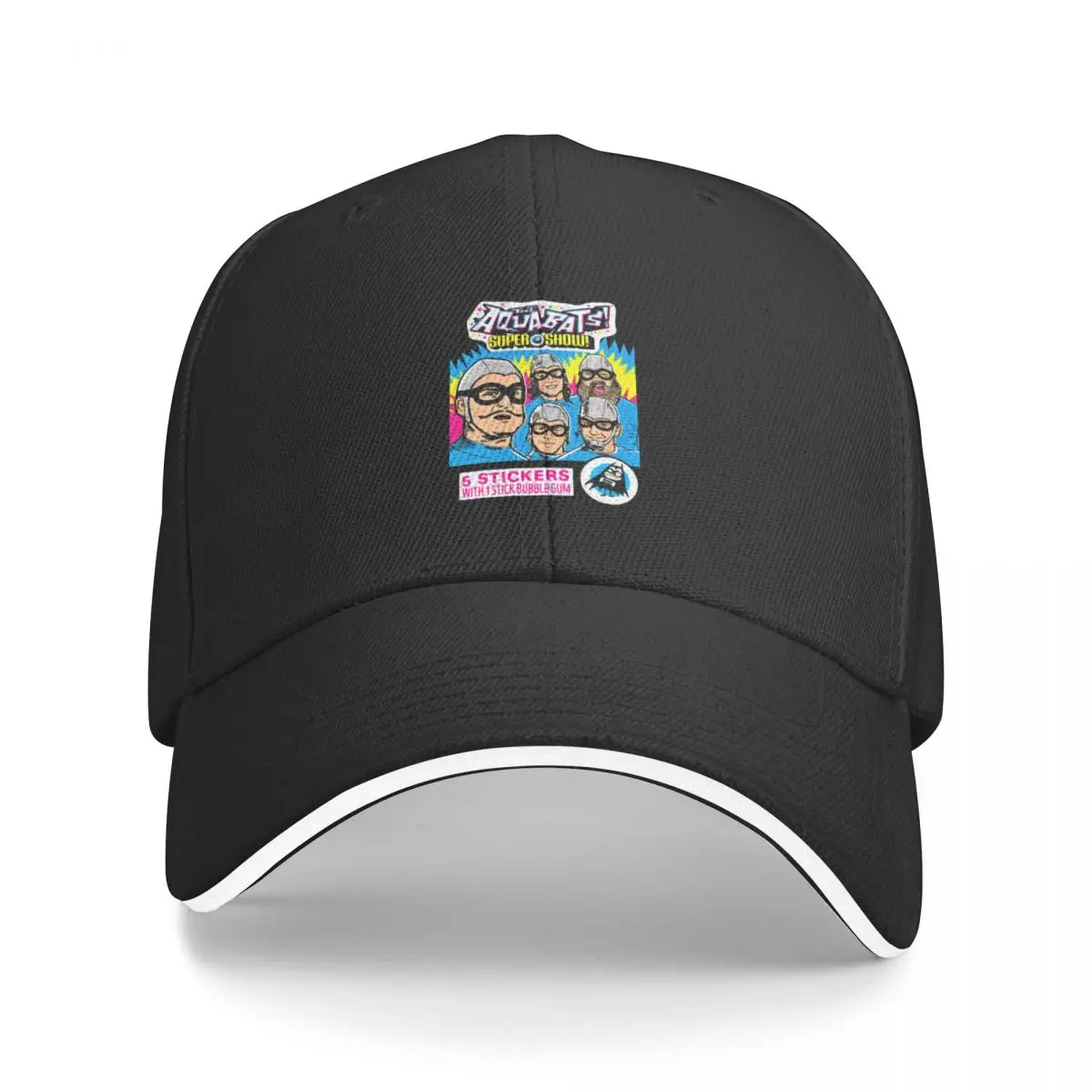 The Aquabats Merch Gum Pack Tee Baseball Cap Golf Wear Luxury Cap Fishing cap Rugby Mens Women's