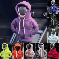 Universal Hoodie Car Gear Car Shift Lever Cover Change Lever Sweatshirt Gearshift Cover Hoodie Gear Knob Sweater Car Decorations