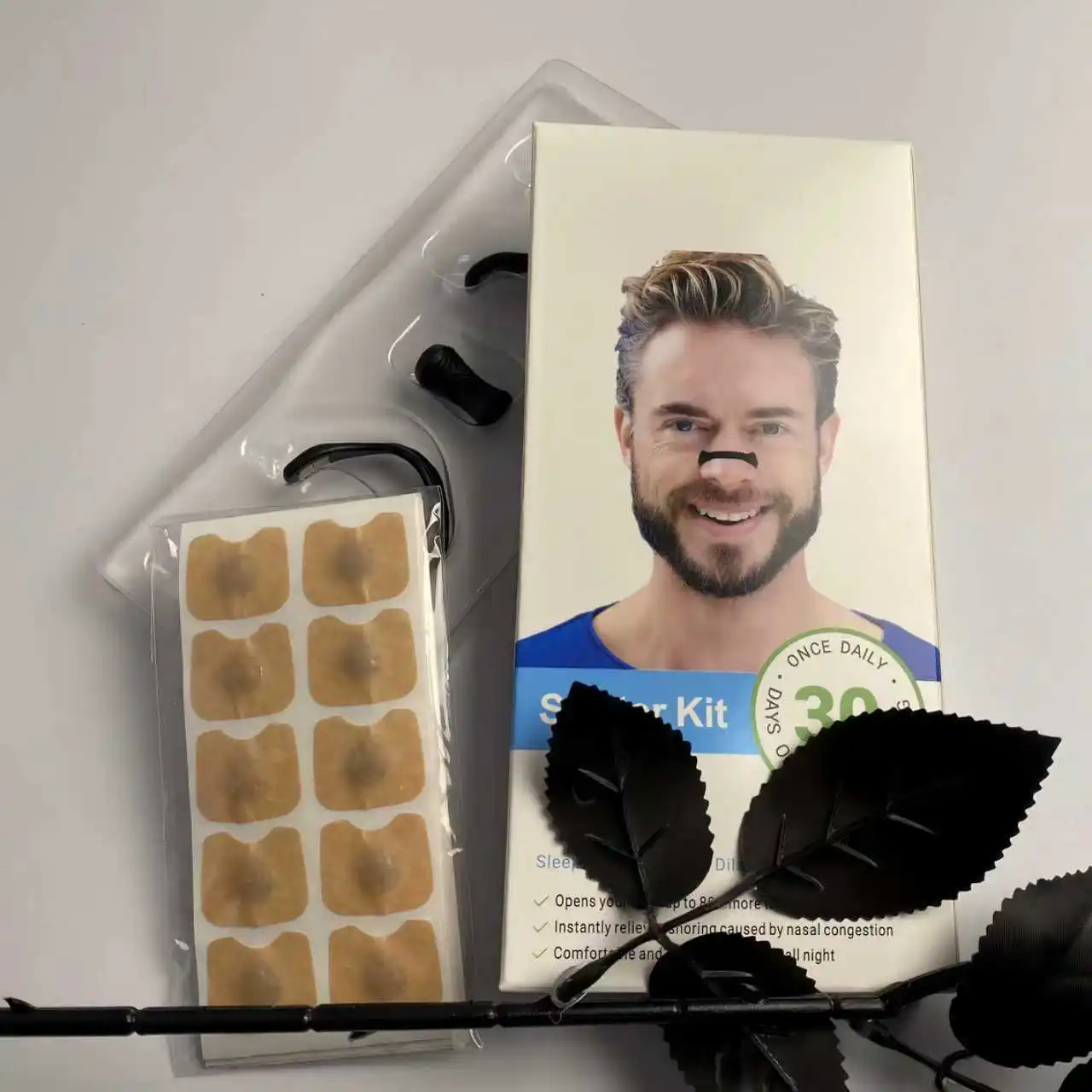 

Skin Safe Magnetic Nasal Strips Sport Nasal Dilator Breathing Starter Kit Boost Oxygen Anti Snoring Aid