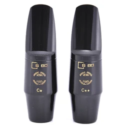 Brand New Professional Tenor Soprano Alto Saxophone Bakelite Mouthpiece S80 Sax Mouthpiece Accessory Number C* C** D E F