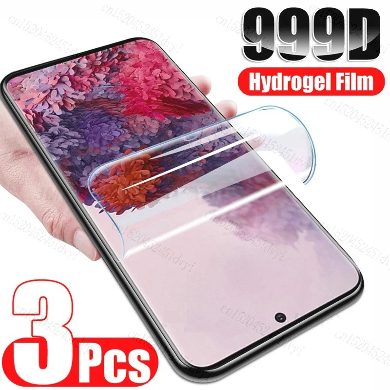 3Pcs Hydrogel Film For Sharp Aquos R8s R7s R9 V7 Wish 3 4 Sense 8 9 Plus Pro Screen Protector For Sharp Basio Active2