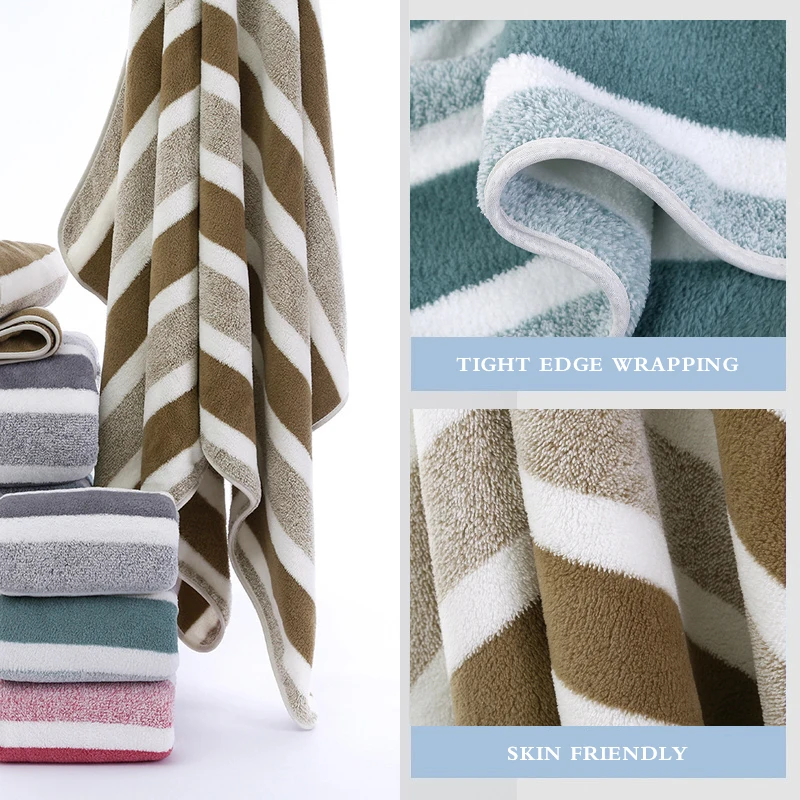 مجموعة مناشف حمام فائقة النعومة مكونة من 6 قطع - منشفة حمام ومنشفة ماصة سريعة الجفاف، مثالية للحمامات العائلية وأساسيات المنزل