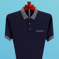 2023 Summer New Business Casual Classic Fashion Trend Men's Lothing Oversized Comfortable All-match Spliced Pocket Polo Shirt