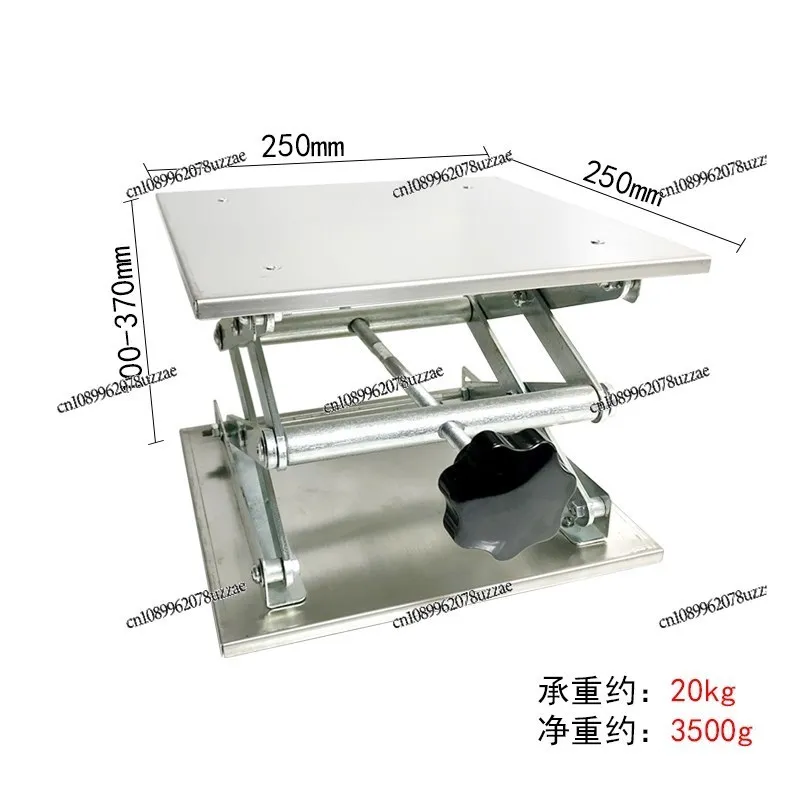 Small Laboratory Stainless Steel Lift Table Simple Household Garbage Disposal Level Infrared Manual