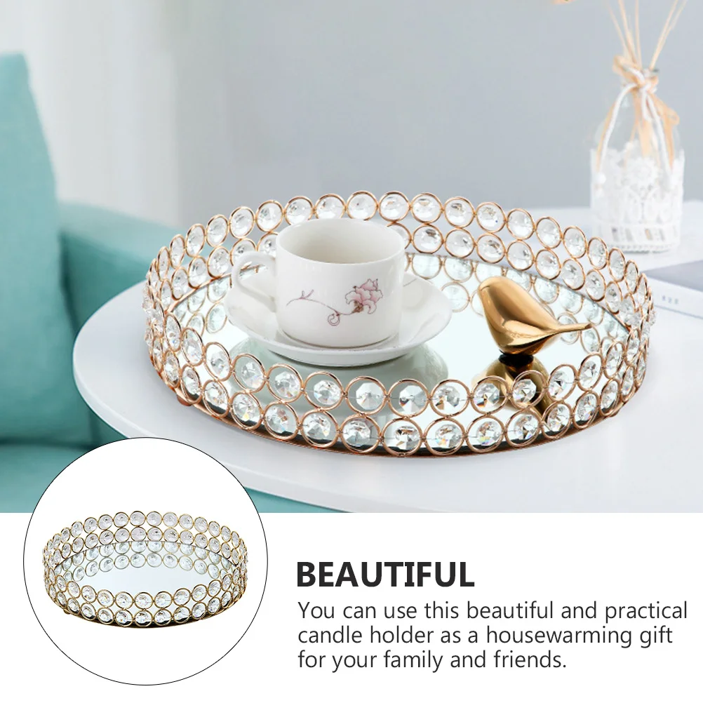 

1Pcs Metal Plate Alloy Simple Beautiful Holder for Wedding Banquet Family Gathering Decoration Simple Candlestick