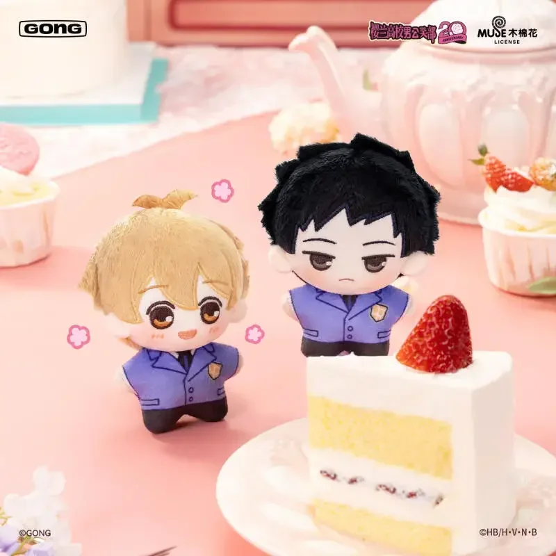 POP MART GONG High School Host Club OURAN Beckoning Series Plush Blind Box Guess Bag Mystery Box Toys Doll Cute Anime Figure view 6