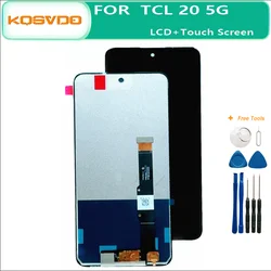 100% TEST For TCL 20 5G LCD Touch Display Screen Digitizer Assembly For TCL 20 5G T781, T781K, T781H Display Replacement