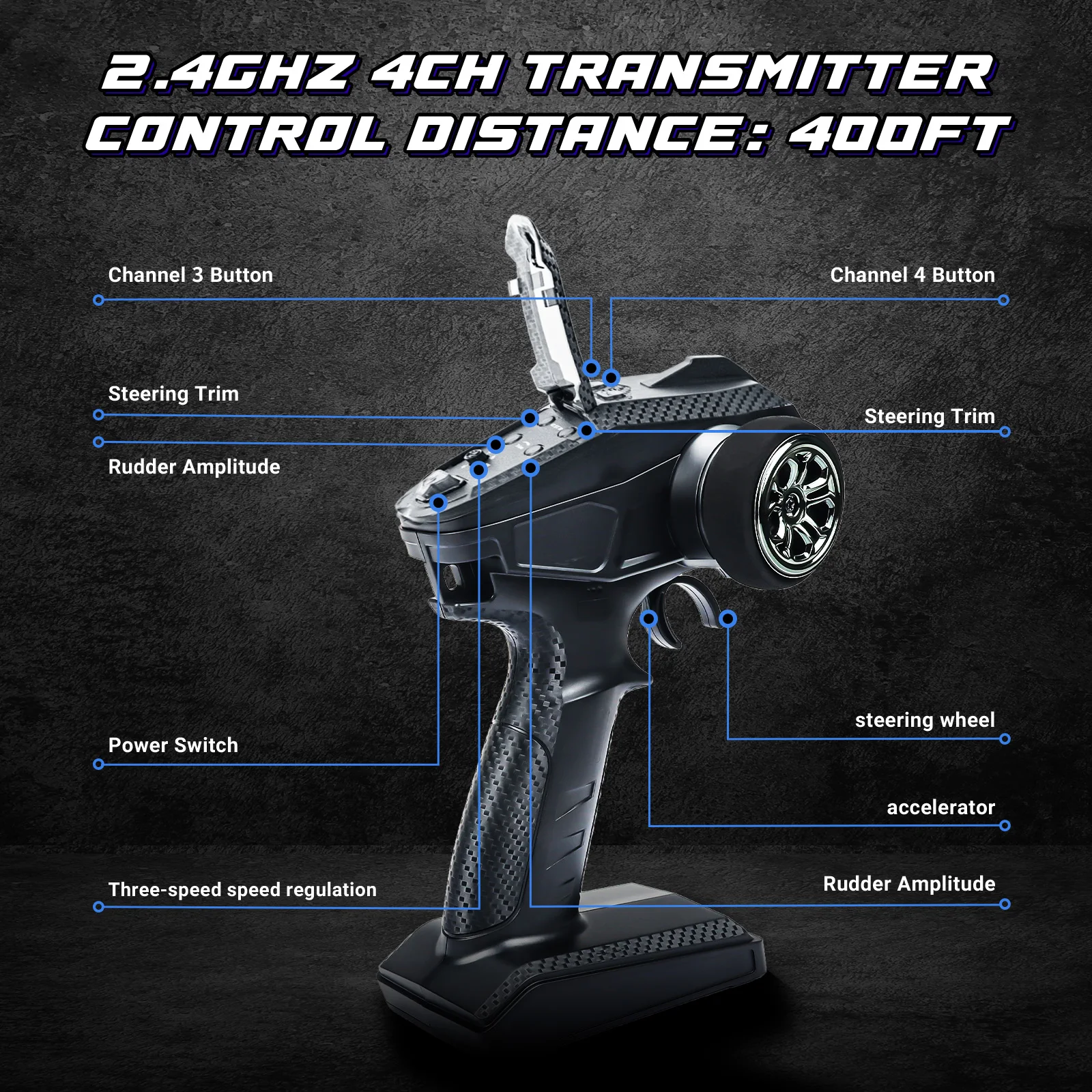 JIUSI WB12 PRO 1/12 RC카 4륜구동 80km/h 브러시리스 2.4G 무선 조종 레이싱카 3S 35C 2200mAh 경쟁력 있는 오프로드 자동차 장난감