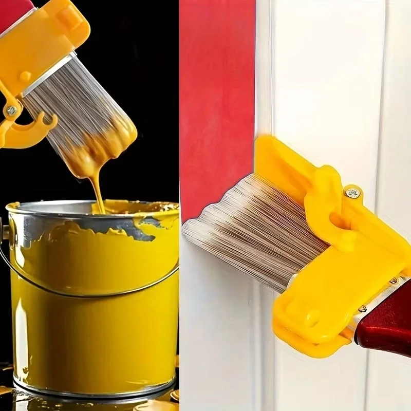 Paint Brush Wall Treatment Paint Tool Multi-Purpose Edging Paint Brush Latex Color Separator Paint Brush Edge Trimming Cut Brush
