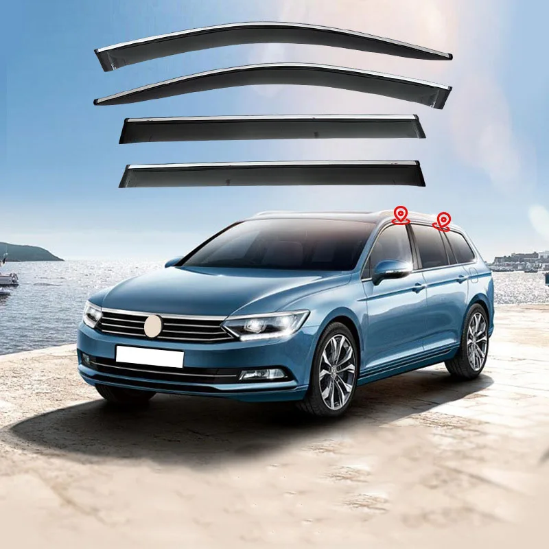 

Windshield Deflectors for Volkswagen Passat Variant 2016-2023 Accessories Car Side Windows Visors Rain Eyebrow Guard Sun Sedan