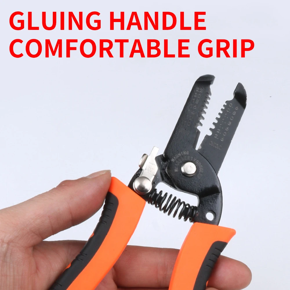 Multifunction Wire Cutter Wire Stripper Pulling Plier 6inch 7inch 8inch Hand Tools Cutting Stripping Bending Cable Pulling Plier