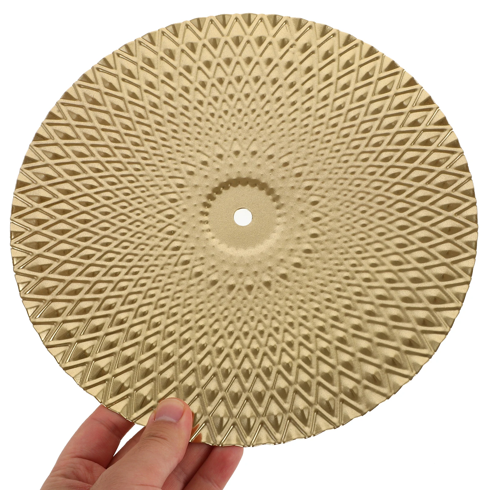 

1 set Golden Disc Hanging Home Decor Metal Circle Circle Wall for Bedroom Bathroom Living Room Shiny Luxurious Modern