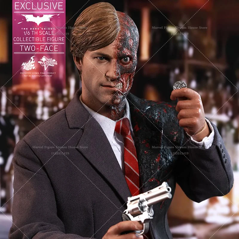 HOTTOYS MMS546 1/6 Scale DC Two-Face Harvey Extremization Absolute Justice Souvenir Coin 12-inch Full Set Action Figure Soldier