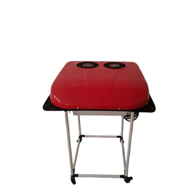 Aire Acondicionado de Techo con Doble Ventilador, 12v/24v CC, para Auto, Camioneta, Camión, Autobús, Caravana