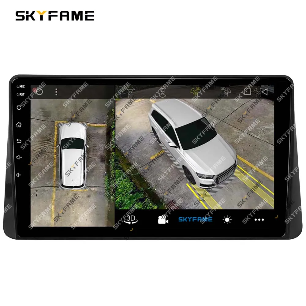 SKYFAME إطار السيارة فآسيا محول Canbus صندوق أندرويد راديو داش تركيب لوحة عدة لميتسوبيشي الكسوف الصليب