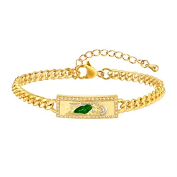 San Judas Tadeo Bracelets for Men Boys,Gold Color Oro Laminado Adjustable Links Wristband,Glossy Religious Jewelry Gifts