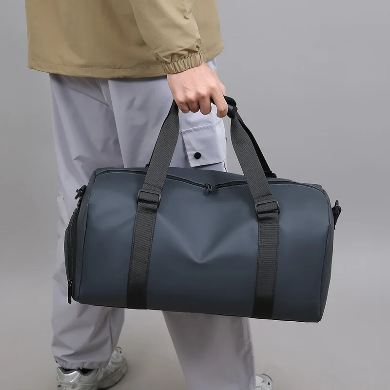 1219 Crossbody Breathable Ultra-light Wear-resistant Kit Men Wet and Dry Separation Tool Handbag Travel Bag Independent Space
