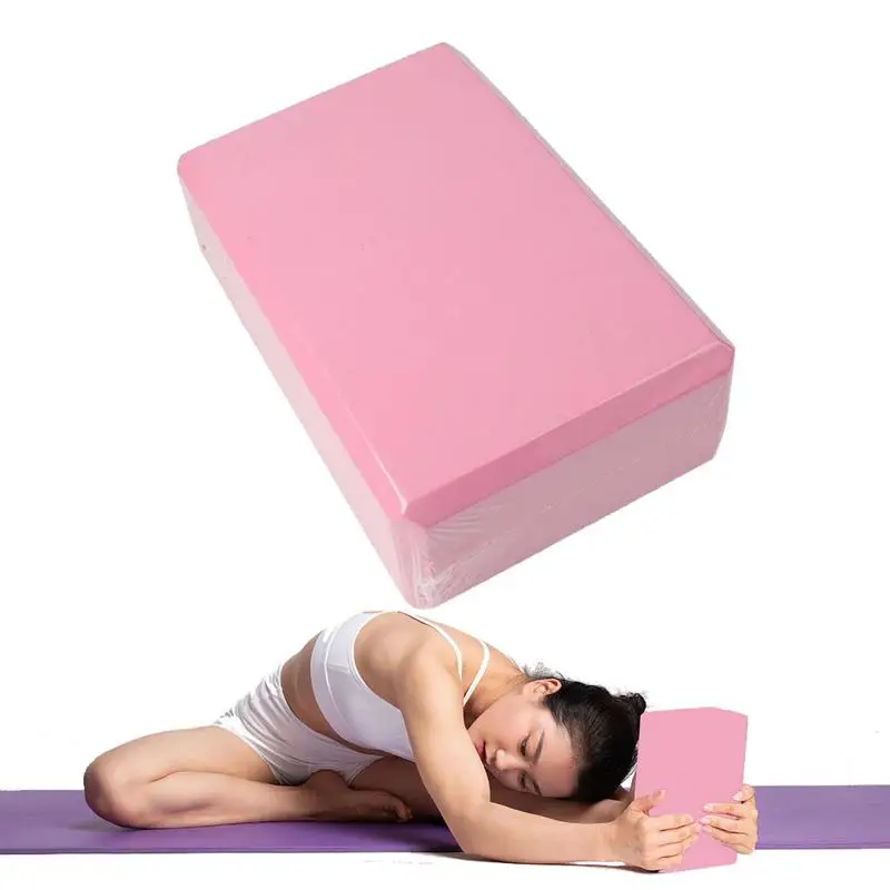 

High-Density EVA Yoga Blocks Building Cubes Pilates Bricks Sports Yoga Supplies Fitness Yoga Blocks Non-Slip Foam Yoga Block