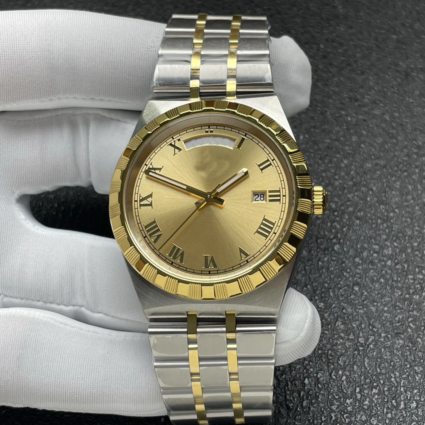 

Luxury Men's Automatic Watch Brand Elegant Leather Strap Designer Wristwatch Waterproof Date Men Automatic Watches 2025