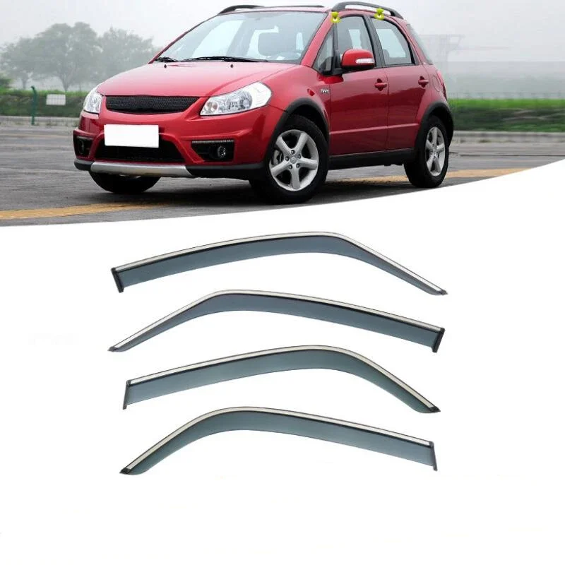 

Window Visor Rain Guard Side Window Deflector Weather Shield For Suzuki SX4 2006 2007 2008 2009 2010 2011 2012 2013 2014 -2023