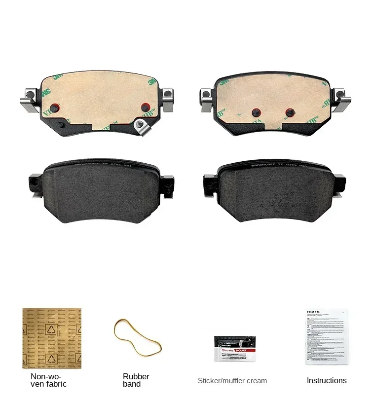 Hot sales Ceramic brake pads FOR Mazda CX4/Atz (electronic handbrake version)