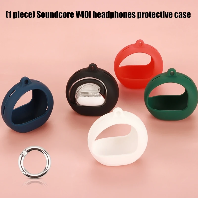

Защитный чехол для переноски, противоударный, подходит для наушников Anker Soundcore V40i, пылезащитный моющийся чехол для зарядного устройства