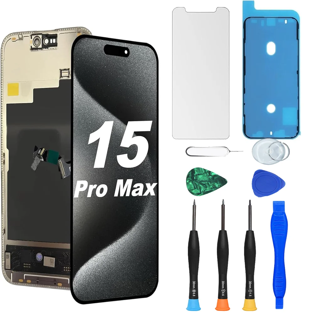 iPhone 15 Pro Max LCD Screen Replacement Kit