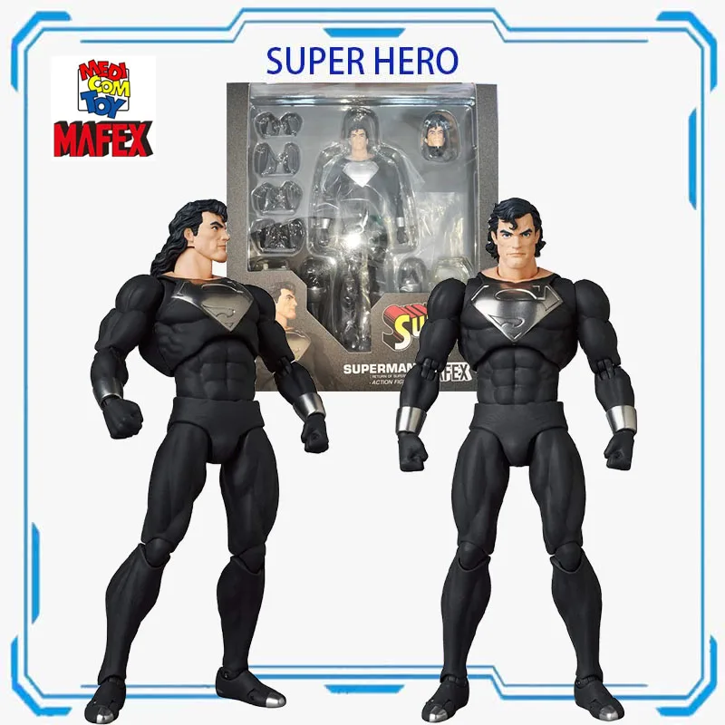 MEDICOM TOY ORIGINAL MAFEX No.150 Superman Comic book version Returns Superman Anime Figure Toys Model Ornaments Gifts for Boys