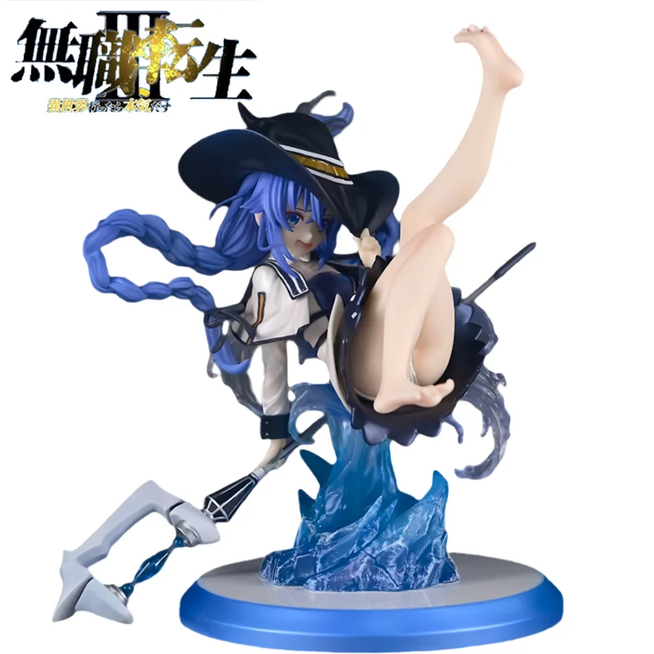 Neue 19cm Anime-Figur Roxy Migurdia Mushoku Tensei Jobless Reincarnation Magier PVC-Modell Tischdekoration für Anime-Sammler