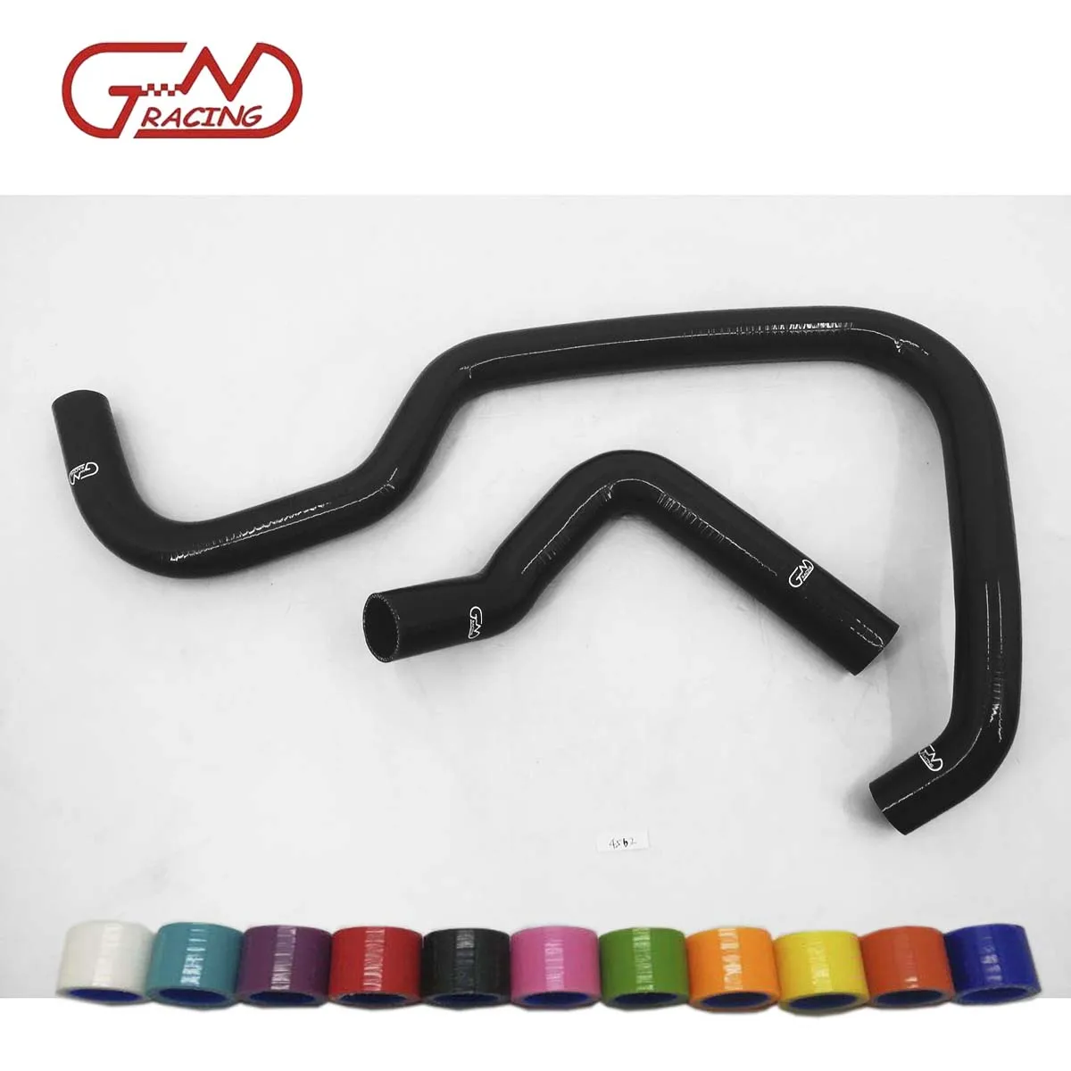 Fit 2007-2013 Escalade Tahoe Silverado 1500 GMC Sierra V8 Silicone Radiator Hose Kit