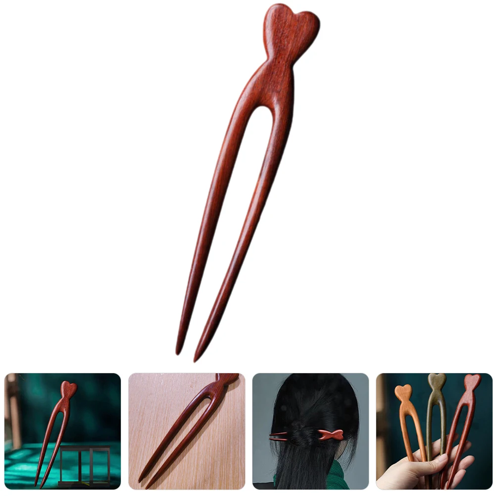 

Wooden Hairpin Pins for Buns Sticks Chopstick U Shaped Women Girls French Hair Accessories Long Hair Retro Wood Hairstyle Daily