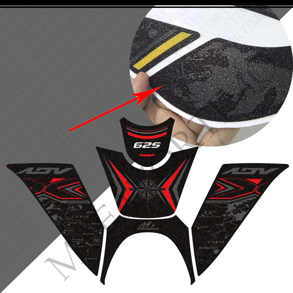 2025 2026 Motorcycle For Kove 625X 625 X Adventure ADV Explore Tank Pad Side Grips Gas Fuel Oil Knee Protector Stickers Decals