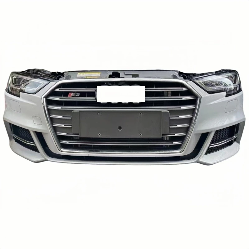 High Quality Easy Installation Front Bumper Bodykit for S3 RS Style High Quality ABS Fog Light Cut-Outs  Upgrade