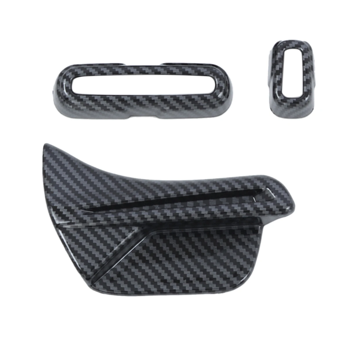 For Honda E:NS1 ENS1 2022 Carbon Fiber ABS Car Seat Adjust Switch Button Cover Trim Car Styling