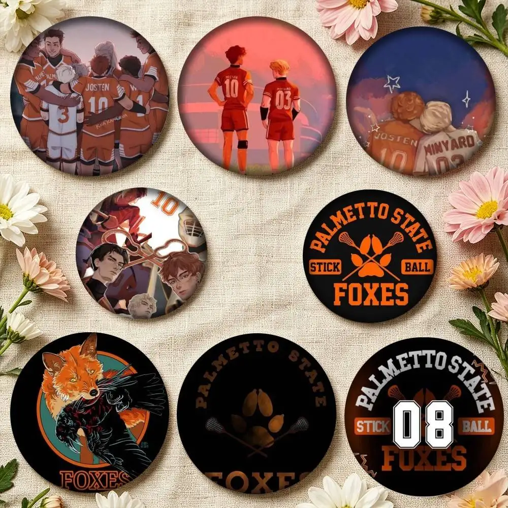 

The Foxhole Court AFTG 25mm 32mm 44mm 58mm 75mm Brooches Badges Pins for Accessories Gift