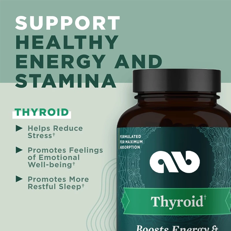 Thyroid support supplement Ashwaganda, gluten free, ancient and ketogenic friendly, 60 capsules