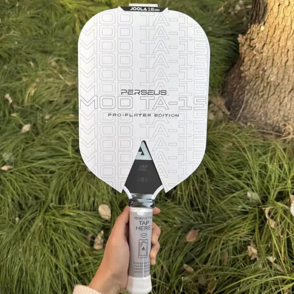 

Теннисная ракетка для пиклбола JOOLA Perseus MOD TA 15 Pro Player Edition, технология T700, карбоновое волокно, повышенная мощность и вращение, одобрено USAPA