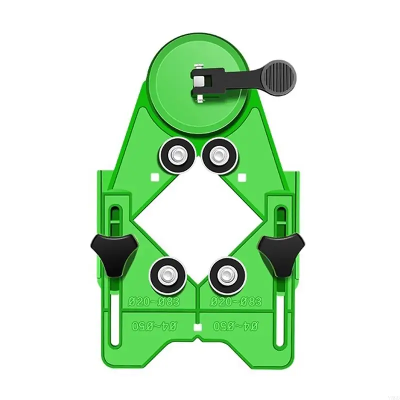 Y5GD Heavy Duty Tile Hole Locator sorgt für Stabilität und Präzision für Bauprojekte Drill Guide Tragbarer Leitfaden