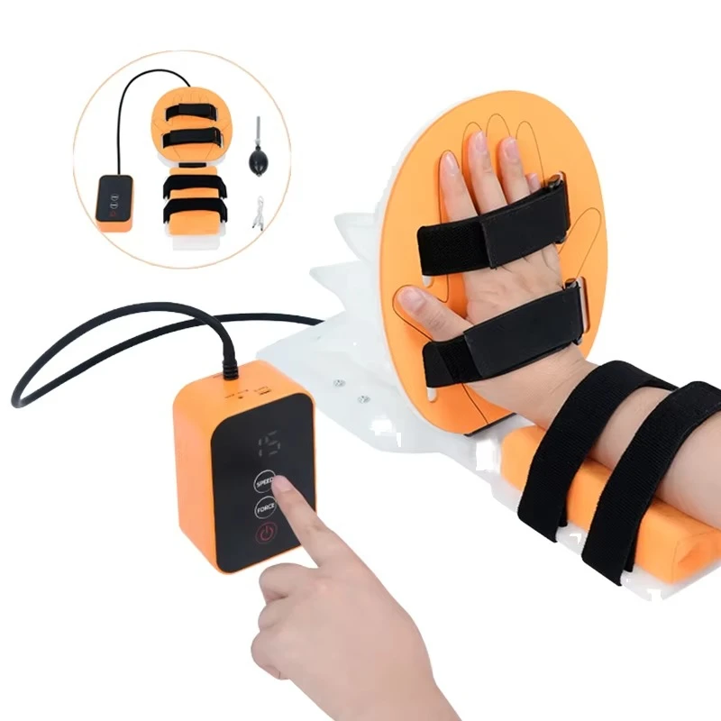 Hand Stroke Orthopedic Finger Plate Splint Adjustable Finger Wrist Training Device Finger Extension Splint