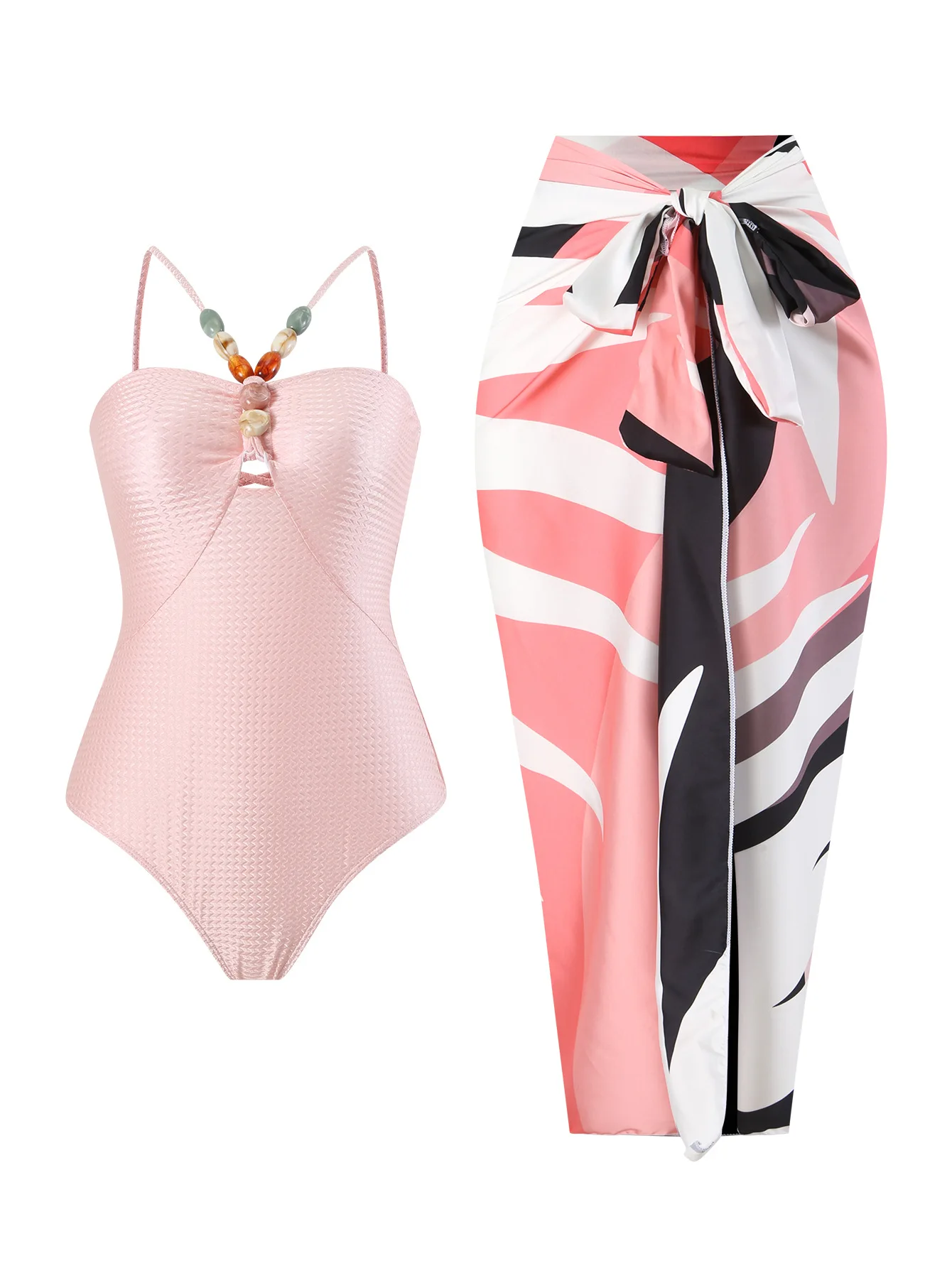 Verão multi-cor suspensórios de pedras preciosas maiô francês uma peça feminina estilo praia roupa de banho oco design roupas femininas
