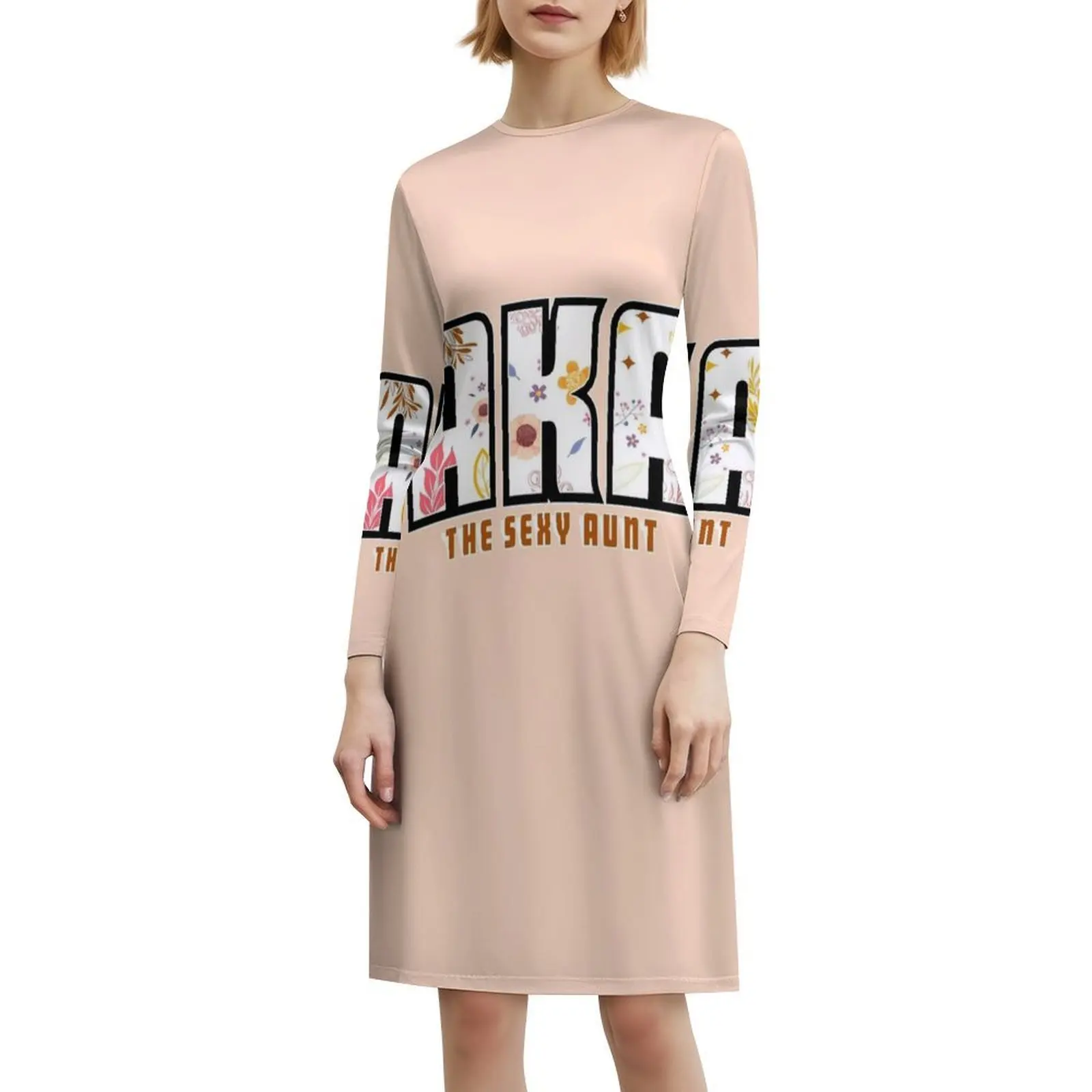 Aka The Sexy Aunt فستان بوهيمي بدون أكمام متعدد الطباعة فستان حفلات عطلة الشاطئ Aka معروف أيضًا كامرأة مثيرة للعمة المثيرة