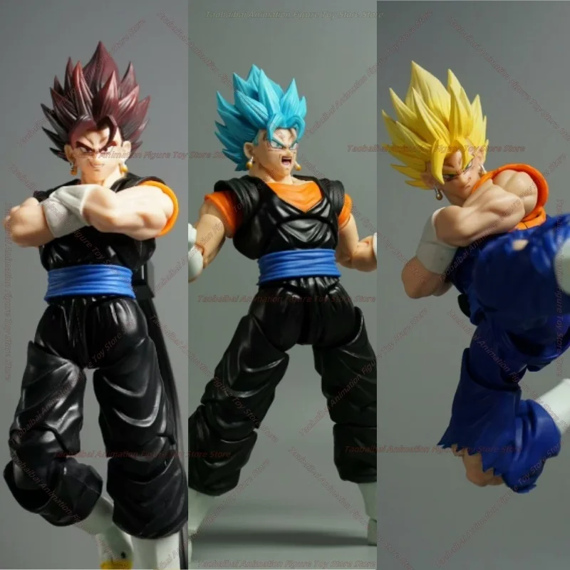 【الشحن خلال 24 ساعة】 حزمة ملحقات نحت الرأس OC TOYS Dragon Ball SHF Vegito باللون الأصفر/الأزرق/البني فقط بدون دمية