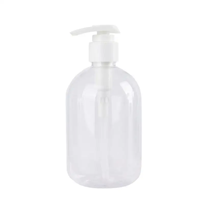 Nachfüllbare Duschgel-Pumpflasche 1 Stück 300ml 500ml Transparenter Leerer Spender für Shampoo Lotion Zuhause Badezimmer Reise – Detail 11
