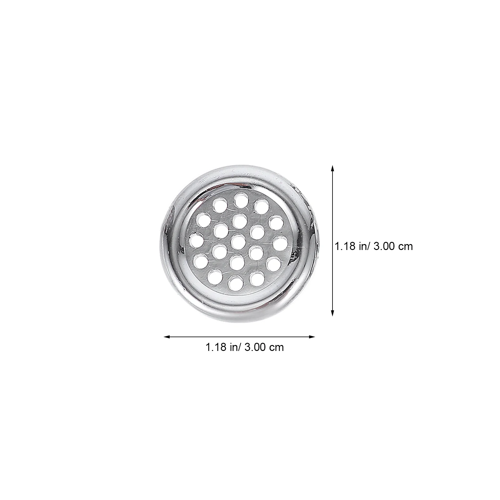20Pcs Sink Overflow Drain Cover for Bathroom Wash Basin Overflow Ring Accessory Smooth Surface Easy Installation Lasting