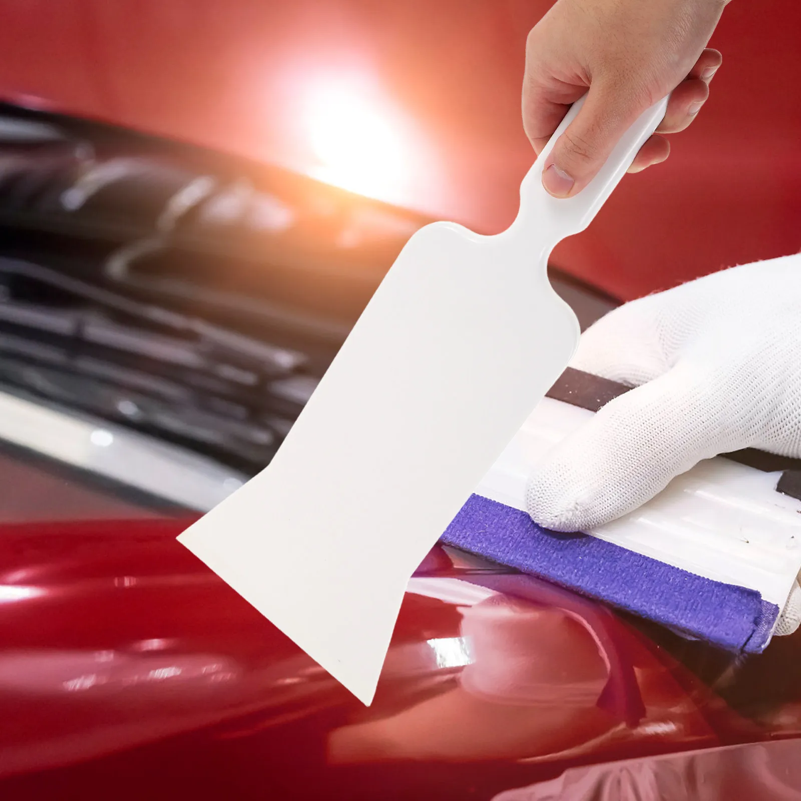Multi Functional Windshield Squeegee for Tinting Projects Wide Mouth Water Removal Blade Car Glass Cleaning Tool Auto Detailing
