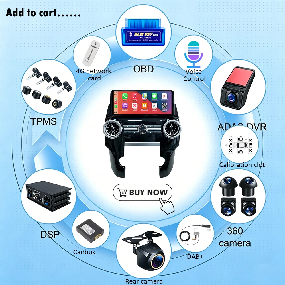 12.3 inch Android 16 For Land Rover Discovery 4 LR4 2009-2016 Car Radio Stereo Head Unit Multimedia Video Player GPS Navigation - view 4
